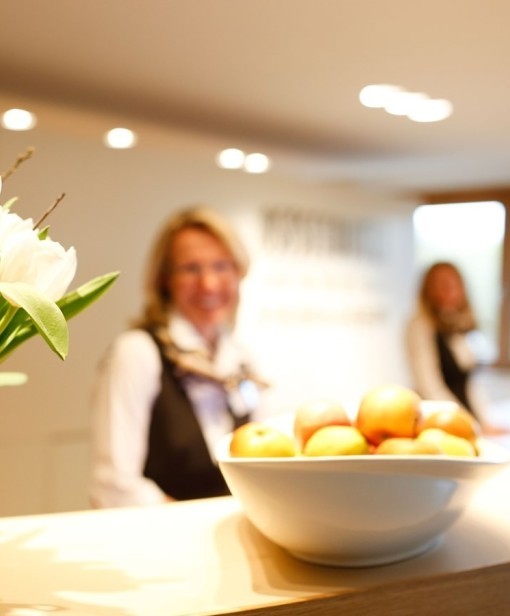 Rezeption Willkommen