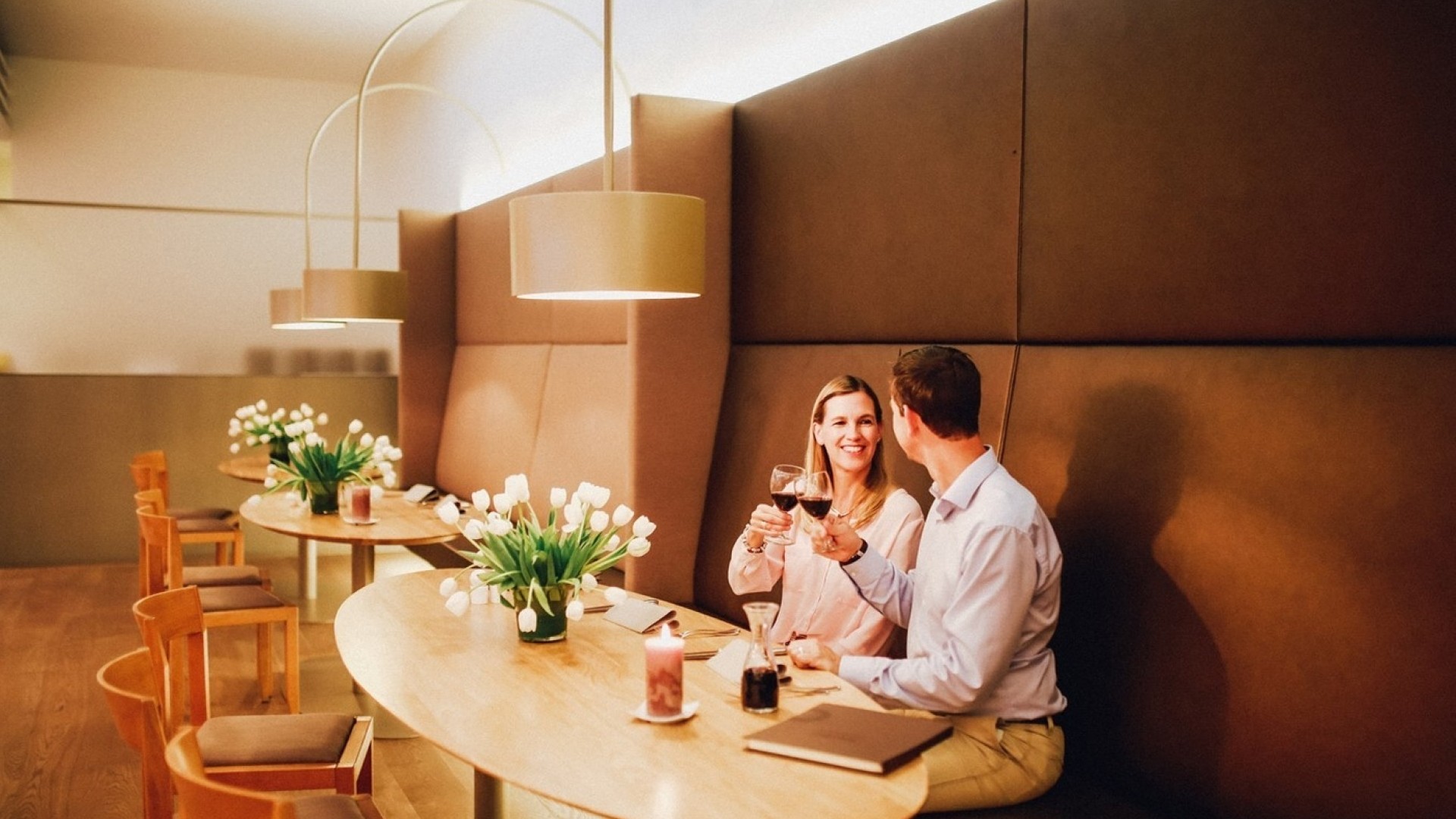 Paar im Restaurant