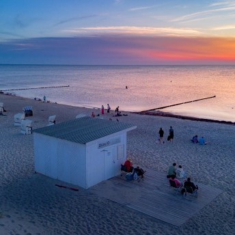 Luftaufnahme Strandimbiss Düne 10