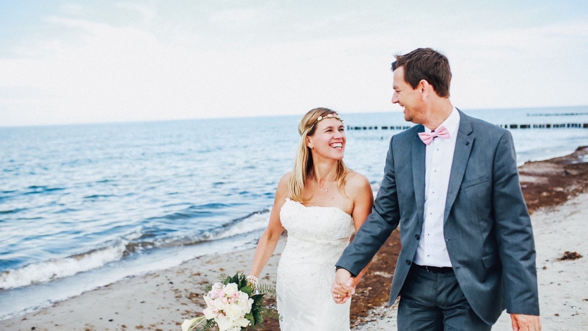 Hochzeitspaar Strand